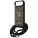 5. Guess 4G Big Logo Cord Stap Crossbody Case für iPhone 17 Air - Braun