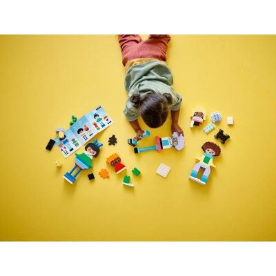 8. LEGO DUPLO 10423 Minifiguren mit Emotionen