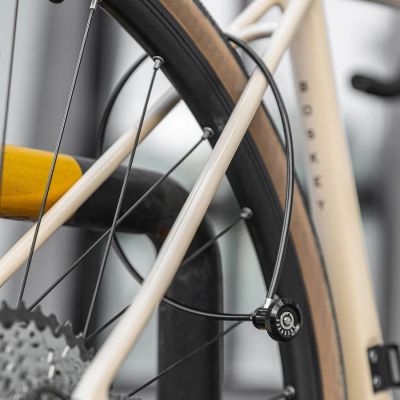 5. Rockbros YG-HILRO1 ROAD TO SKY Kabel-Fahrradschloss, versteckt im Lenker - schwarz