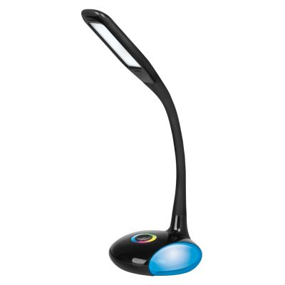 3. Moderne, mehrfarbige RGB-LED-Schreibtischlampe Activejet VENUS RGB schwarz mit Nachtlichtfunktion