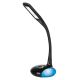 3. Moderne, mehrfarbige RGB-LED-Schreibtischlampe Activejet VENUS RGB schwarz mit Nachtlichtfunktion