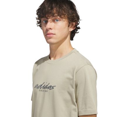 4. adidas Color Connect Grafik-T-Shirt für Herren, beige KE1315