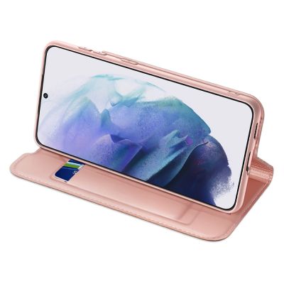 6. Dux Ducis Skin Pro booktype case schutzhülle aufklappbare hülle für Samsung Galaxy S22+ (S22 Plus) rosa