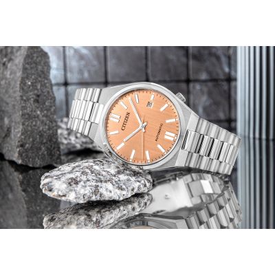 6. CITIZEN Tsuyosa Saphirglas Herrenuhr, mechanisch, NJ0159-86Z + Box