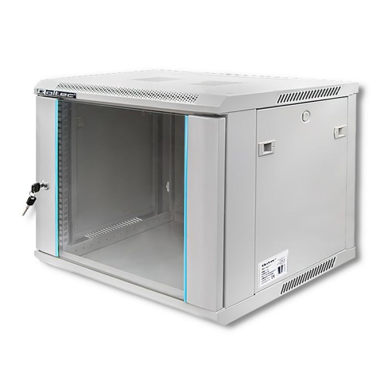 6. QOLTEC Rack-Schrank 19" | 9 HE | 600 x 500 x 600 mm