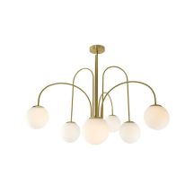 KAFF 2023667 Hängelampe 6xE27, Gold