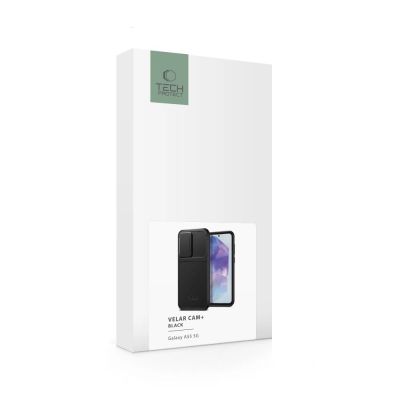 5. Tech-Protect Velar Cam+ Hülle für Samsung Galaxy A55 5G - Schwarz