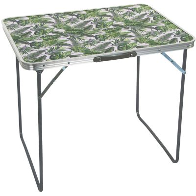 Klappbarer Campingtisch 80x60x70cm Dschungel