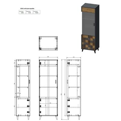 5. 1D SOUL 192/60/45 Vitrine