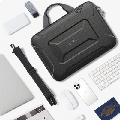 9. Tech-Protect Ranger-X Taktische Laptoptasche für 15-16 Zoll, Schwarz