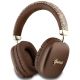Guess GCube Metallic Script Logo Bluetooth On-Ear-Kopfhörer – Braun