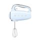 18. Smeg HMF01PBEU Retro-Handmixer im 50er-Jahre-Stil, Pastellblau