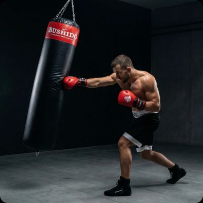 17. Boxsack - 130 Rot - 130 cm / 30 kg