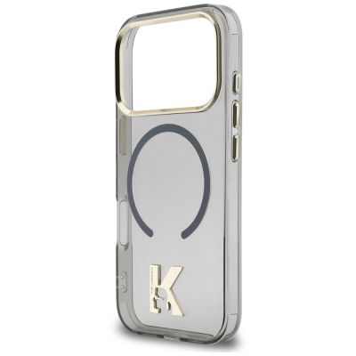 6. Karl Lagerfeld IML K Head Hülle für iPhone 18 Pro Max / 17 Pro Max – Schwarz
