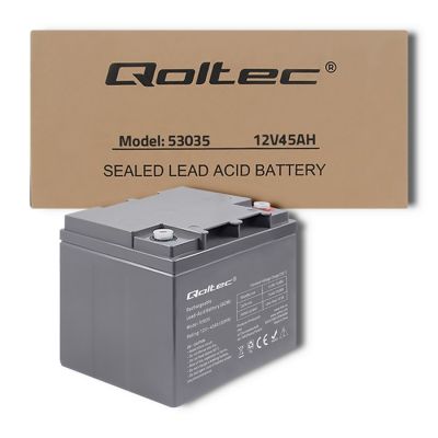 6. Qoltec 53035 wartungsfreie Batterie