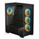5. GIGABYTE C500 PANORAMIC STEALTH Midi-Tower Schwarz