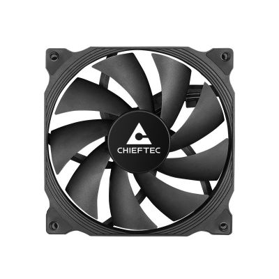 3. Chieftec ZF-1225PWM 120mm Schwarzer Lüfter