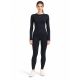 3. Nahtloses, schnelltrocknendes Thermo-Unterwäsche-Oberteil für Damen zum Skifahren – 4F Longsleeve 4FWAW26USEAF326-20S