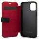 4. Ferrari FEOGOFLBKP12SBK iPhone 12 mini 5.4" schwarz/schwarzes Buch Off Track Perforated