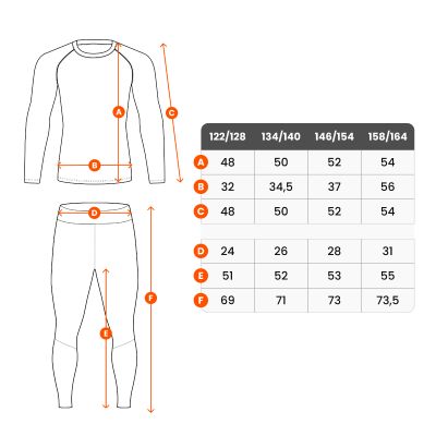 26. Spokey Furious Set Thermounterwäsche Jr 6114300000