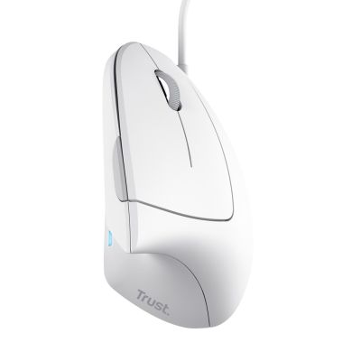 7. TRUST Verto ERGO vertikale ergonomische weiße Maus