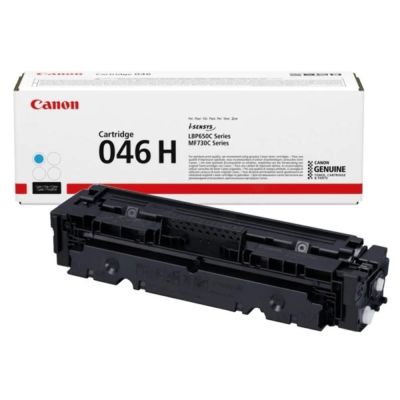 2. Canon 046 H Toner – Hohe Kapazität – Cyan – Original