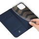 9. Dux Ducis Skin Pro Hülle für iPhone 16 Pro Max mit Klappe und Kartenfach – Blau