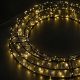 3. Dekorativer Weihnachtskranz „Reifen“ mit 480 LEDs, 38 cm, schwarz