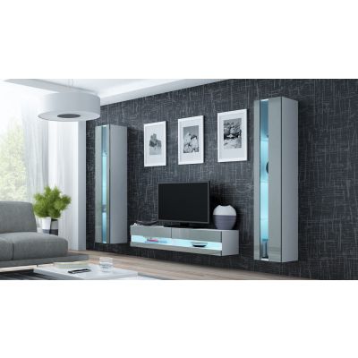 2. TV-Schrank VIGO NEW '140' 30/140/40 weiß/grau