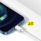 12. Baseus Superior USB - Lightning Schnellladedatenkabel 2,4 A 1 m schwarz (CALYS-A01)
