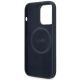 7. Hülle BMW BMHMP14XSILNA iPhone 14 Pro Max 6.7" marineblau/navy Silikon Metall Logo MagSafe
