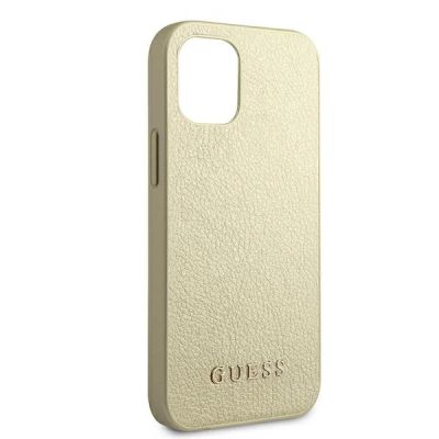 9. Guess GUHCP12SIGLGO iPhone 12 mini 5.4" Gold/Gold Hardcase Iridescent