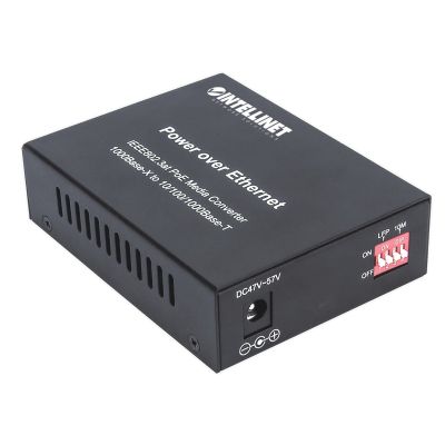 9. Intellinet 508216 Netzwerk-Konverter 1000 Mbit/s Schwarz