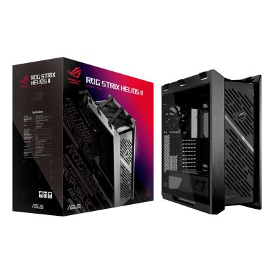 29. Asus ROG STRIX HELIOS II GX601S SCHWARZES Gehäuse