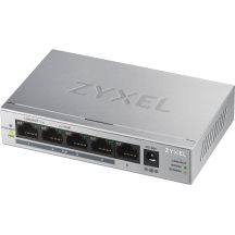 Zyxel GS1005-HP 5p PoE-Switch (PoE+: 4) 60W Unmanaged Gigabit