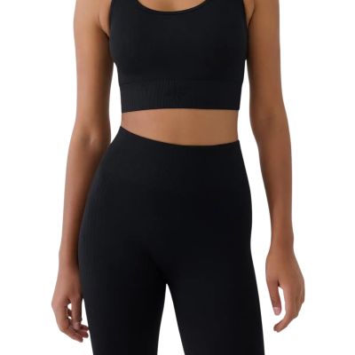 4. Damenleggings 4F FNK F420 Tiefschwarz 4FWSS26TFTIF420 20S