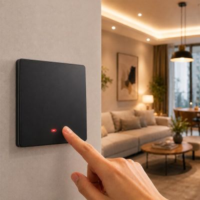 3. QOLTEC LICHT-EIN/AUS-SCHALTER | 1-KANAL | WLAN | TIMER | TUYA | SCHWARZ