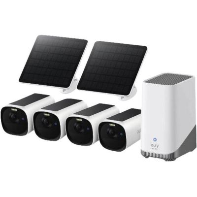 Eufy E8144327 Kabelgebundenes und drahtloses Videoüberwachungsset