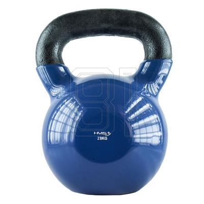 31. Blaue HMS KNV28 Kettlebell aus Gusseisen, 28 kg