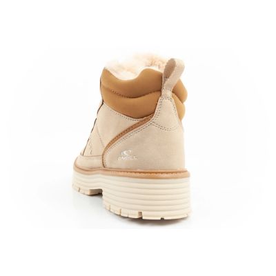 5. O'Neill Winterstiefel Damen Wanderstiefel Stiefeletten isoliert modisch Beige Braun