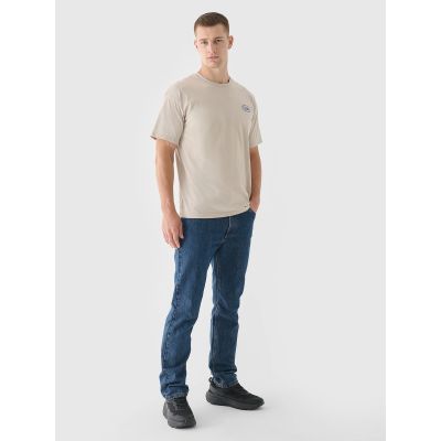 5. Oversize-T-Shirt für Herren mit Aufdruck 4F 4FRSS24TTSHM2535-83S