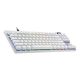 2. Logitech G PRO X TKL Rapid White Tastatur