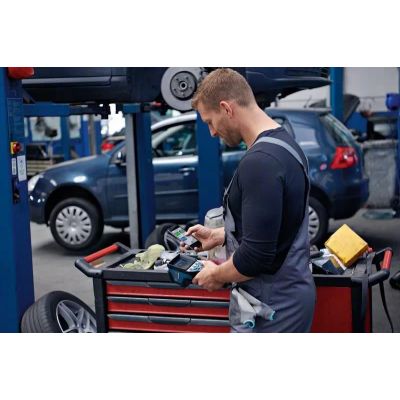 7. Bosch GTC 600 C Geräuschäquivalente Temperaturdifferenz (NETD) IR Schwarz, Blau 256 x 192 px Integriertes LCD-Display