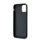 7. Karl Lagerfeld Diagonal Quilted Script Hülle für iPhone 11 / Xr – Schwarz