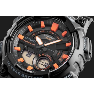 4. CASIO Gerton AEQ-110W-1A2VDF Herrenuhr + Box