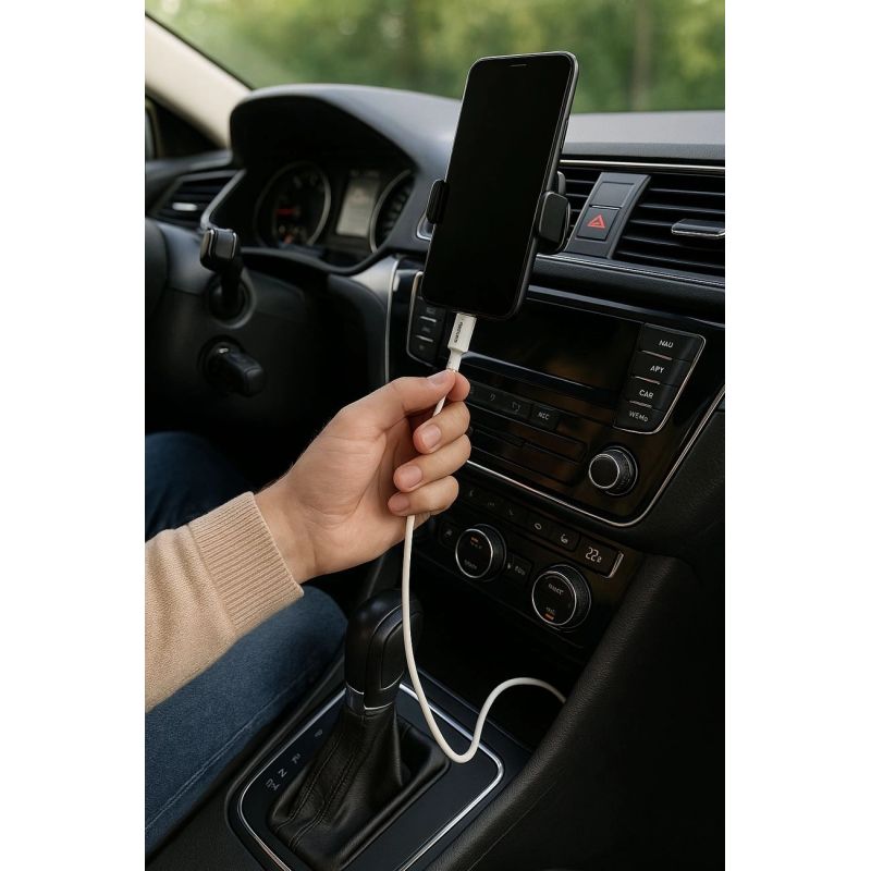 2. Ugreen Kabel USB Typ C (männlich) auf Typ C (männlich) Kabel 1m weiß (US300)