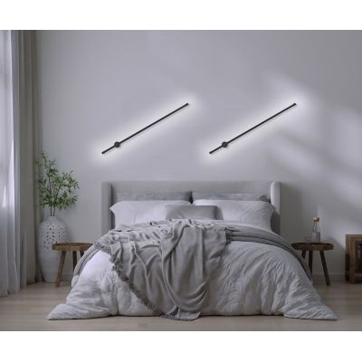 8. Activejet AJE-HILTON Schwarze NW LED-Wandleuchte
