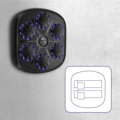 9. TB03 Bluetooth Elektronische Boxscheibe mit Musik und HMS-Handschuhen