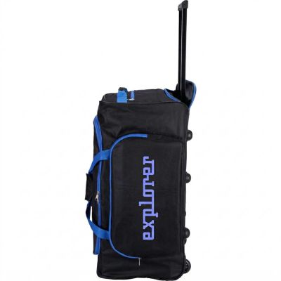 11. PROWORLD REISE-SPORTTASCHE MIT ROLLEN SCHWARZ/BLAU