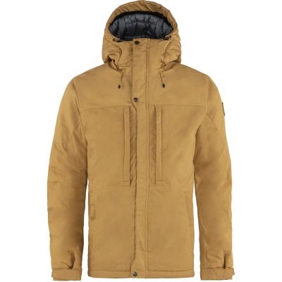 Fjällräven Skogsö Padded Jacket M Herren Winterjacke mit Kapuze, braun (F82279-232)